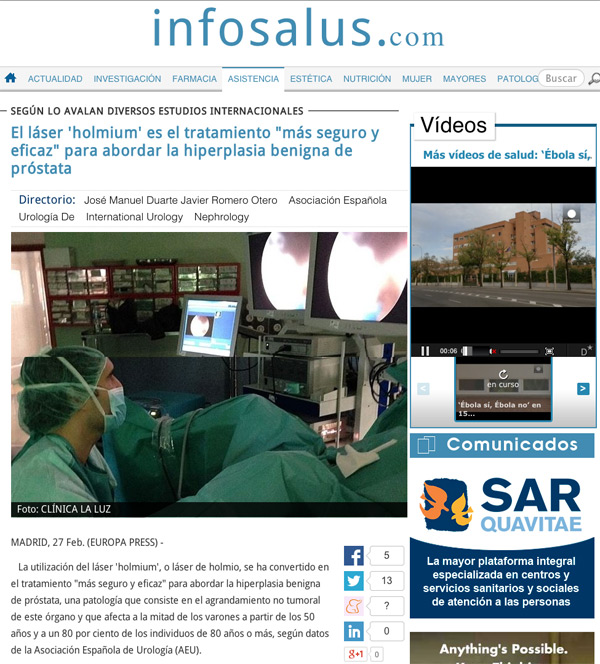 laser holmium - infosalus