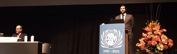 Dr Javier Romero en la ESSM 2015