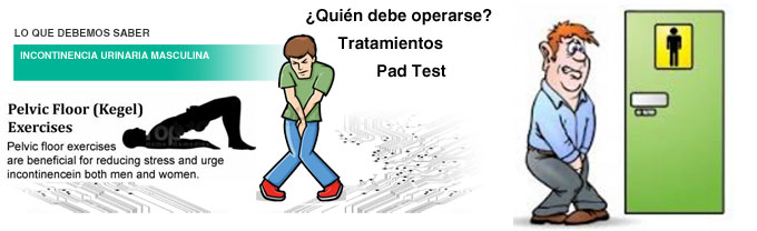 Incontinencia urinaria masculina