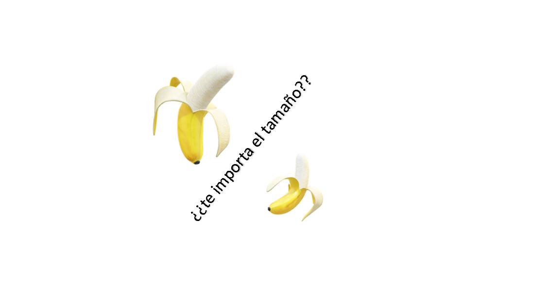 te importa el tamaño