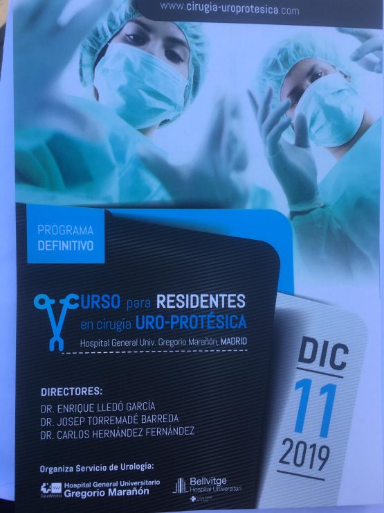 curso para residentes en cirugía uro-protésica