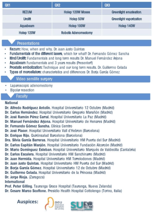 bph and luts update programa romero