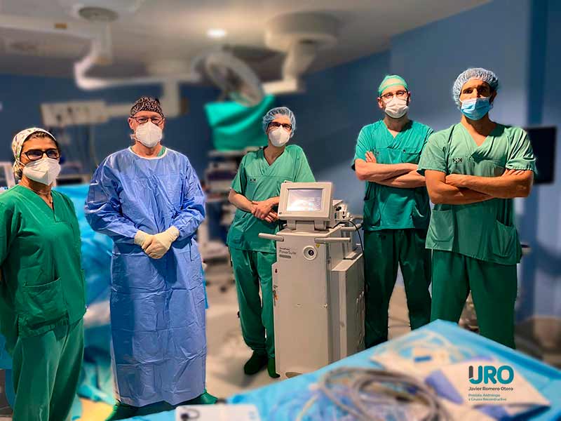 enucleación de próstata con láser holmium