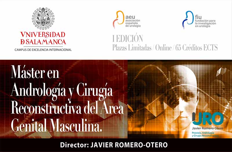 Máster en Andrología y Cirugía Reconstructiva dela Universidad de Salamanca