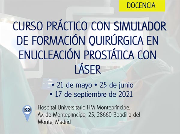 enucleación prostática curso