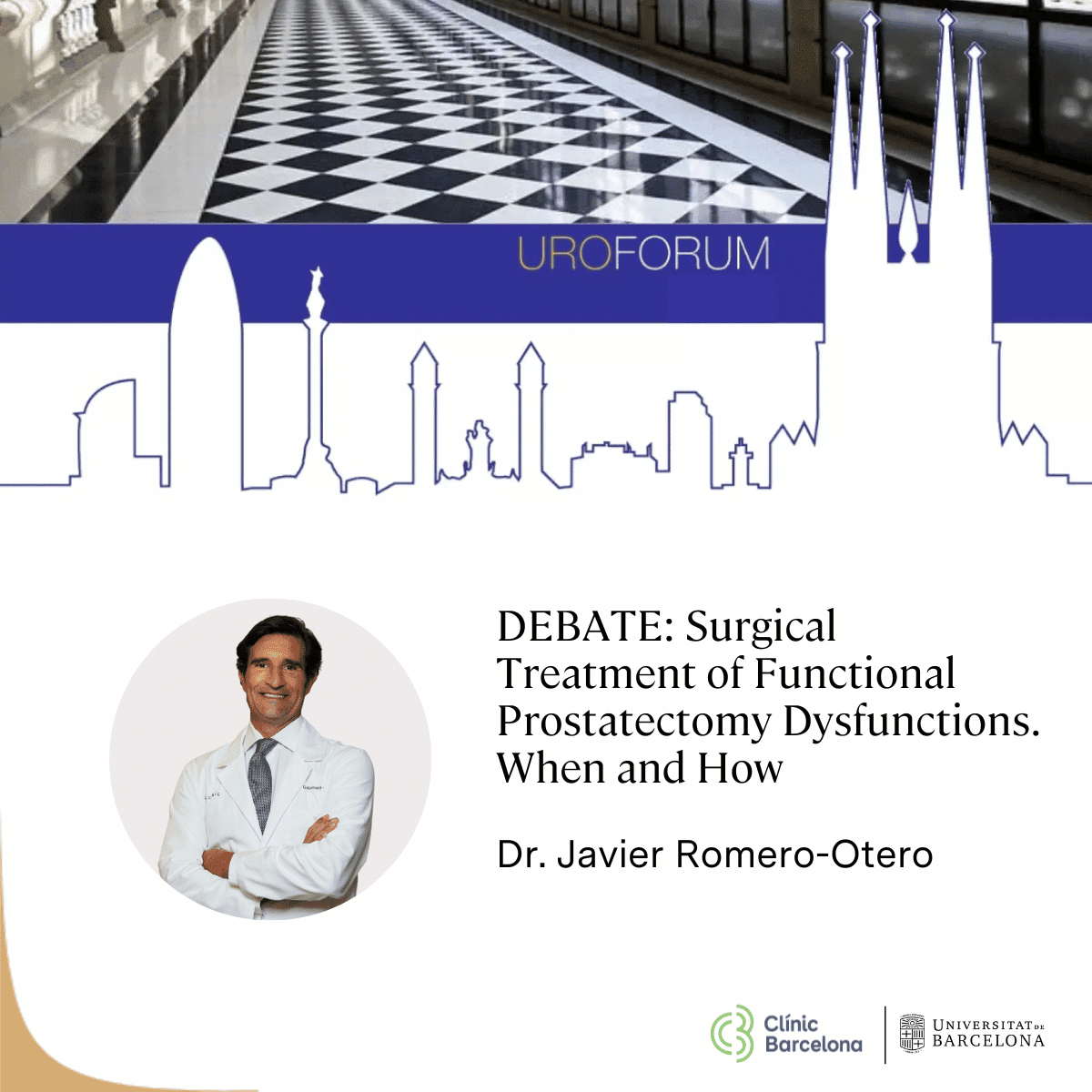 Dr Romero en UROFORUM 2023