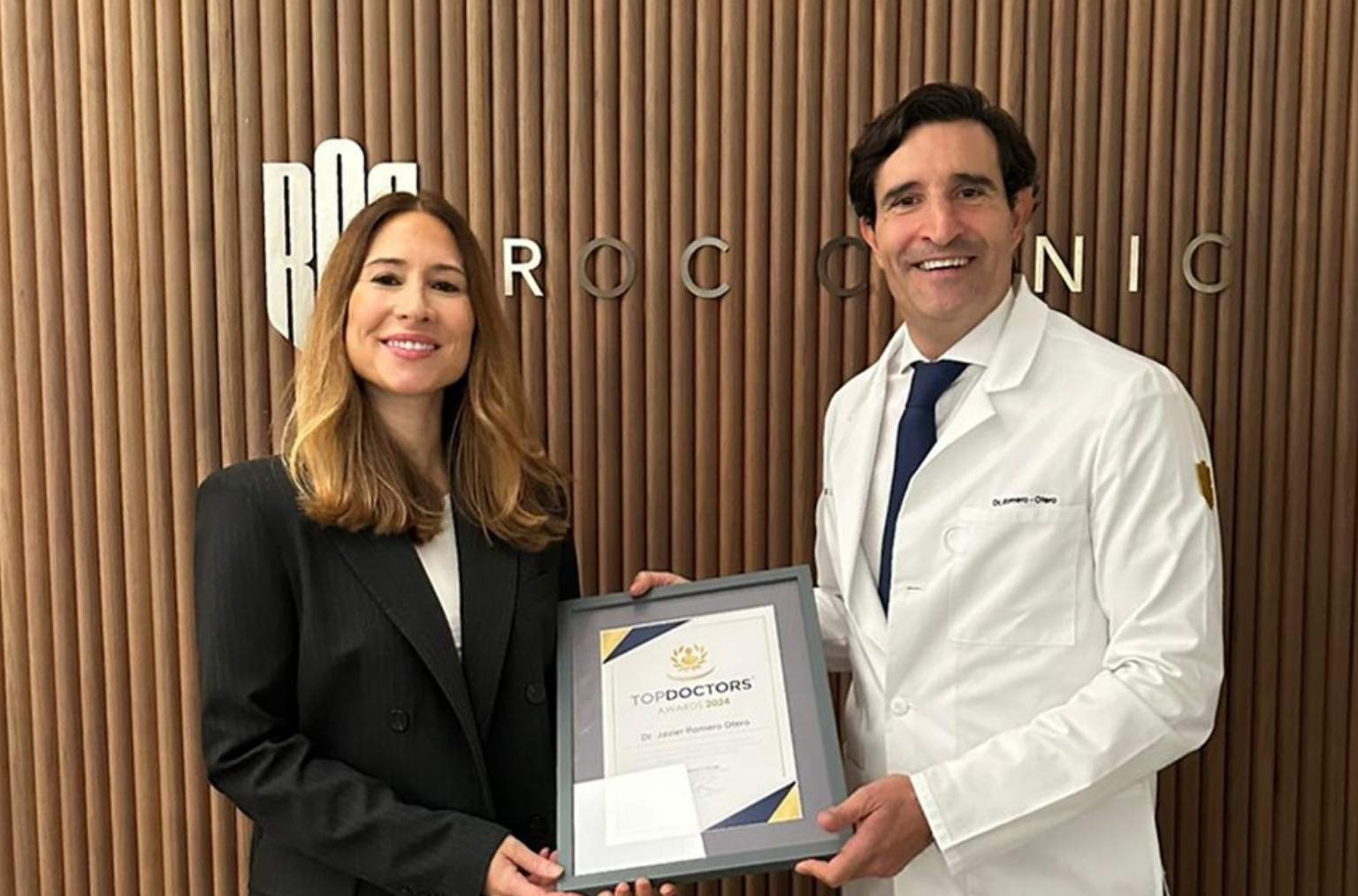 El Doctor Javier Romero ha sido galardonado como uno de los mejores urólogos de España por la plataforma Top Doctors